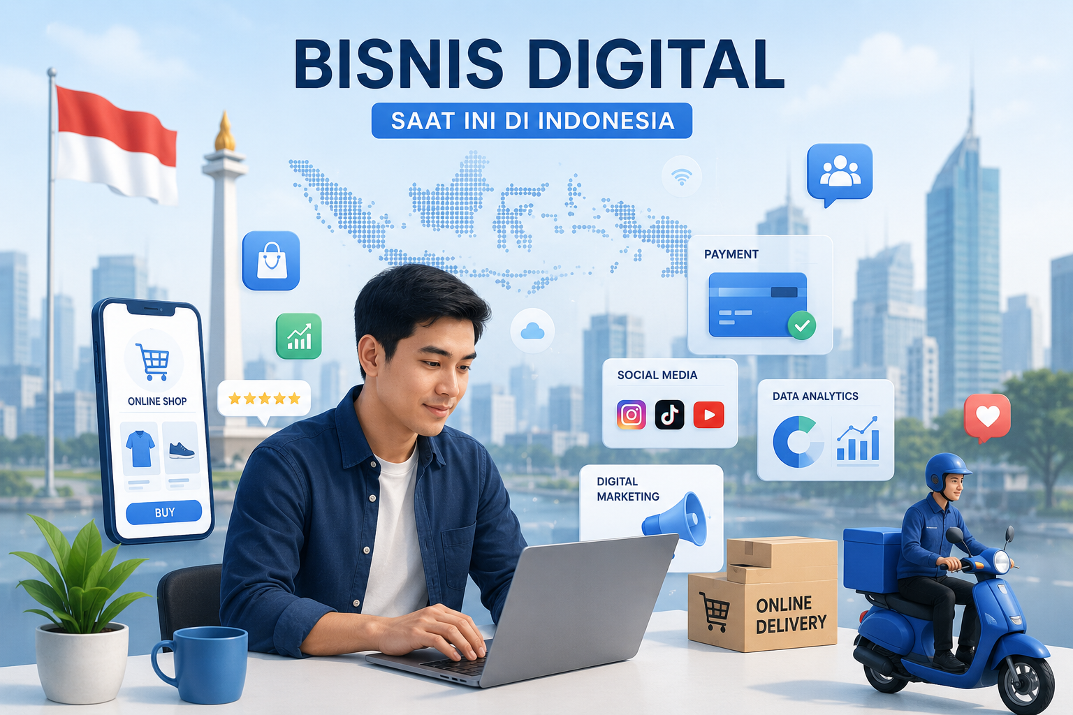 Tantangan Bisnis di Dunia Digital Saat Ini di Indonesia